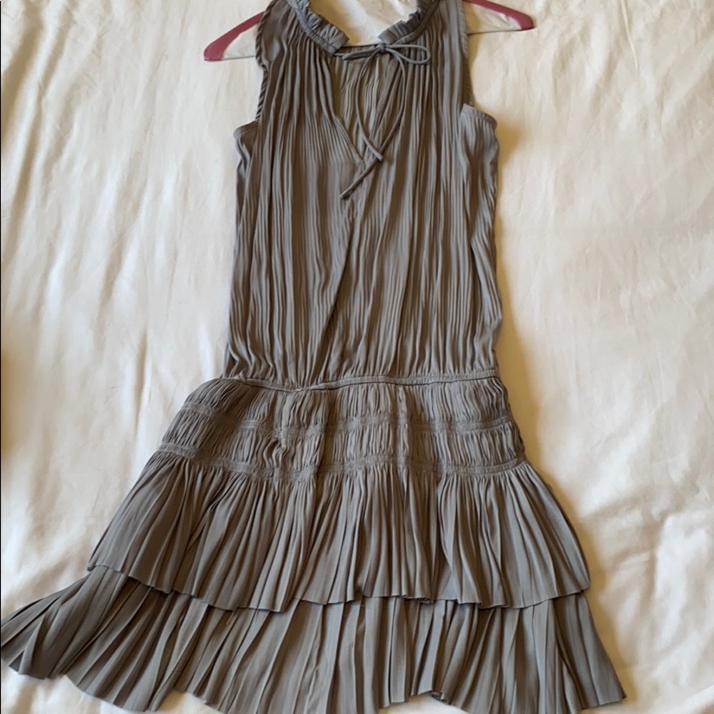 Grey mini dress